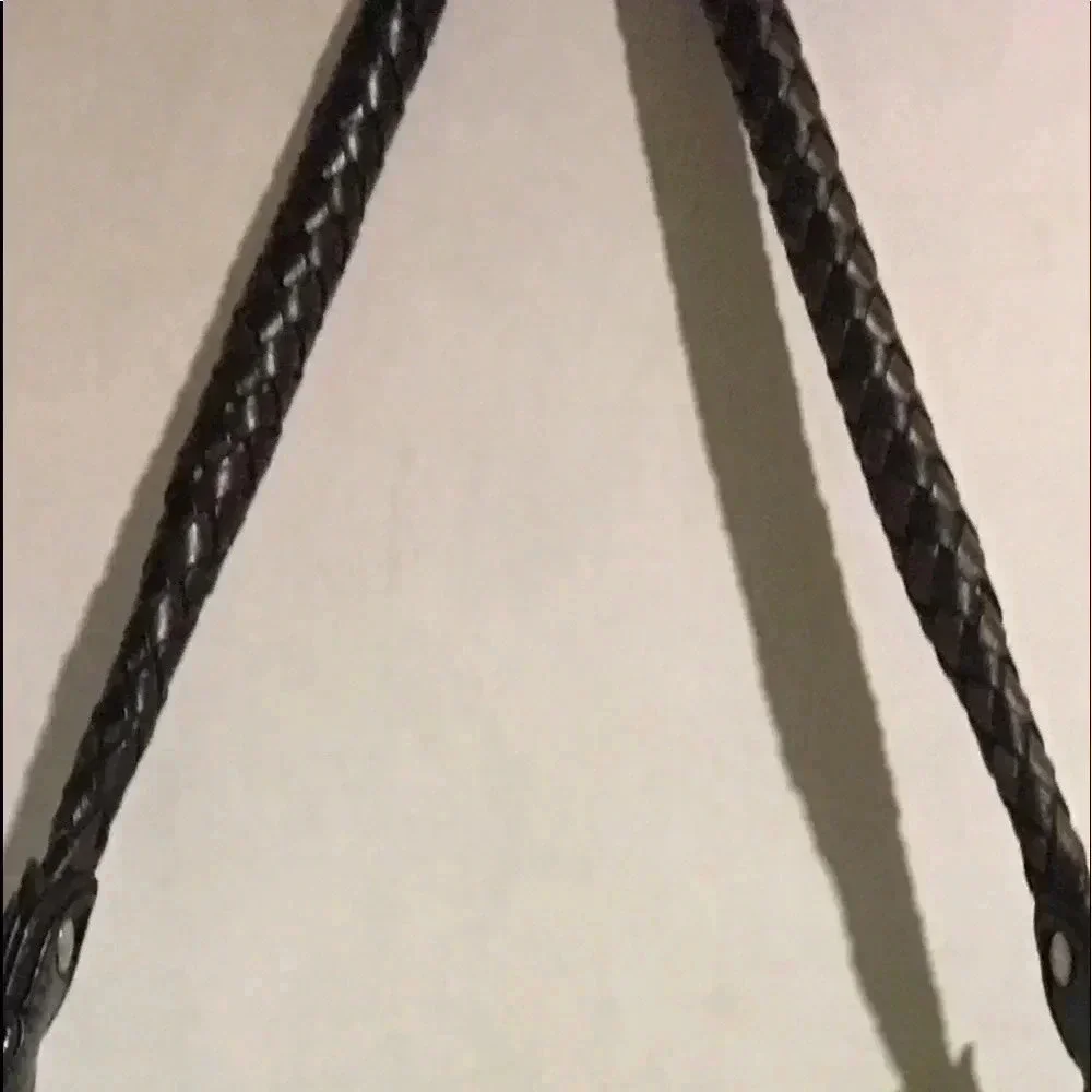Steven by Steve Madden Black leather hobo handbag